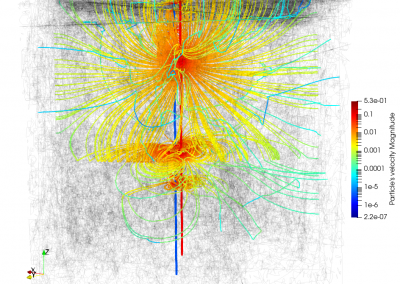 Development of a DFN-Based Numerical Model for Tracer Test Simulations in Fractured Crystalline Rock